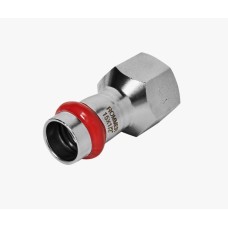 Переходник ВПр-ВР, 15х1/2, из нержавеющей стали прессовой ROMMER