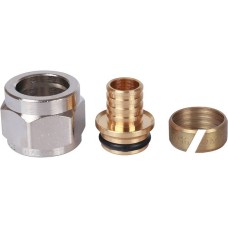 Фитинг компрессионный для труб  PEX16х2,2х1/2 ЕК Stout