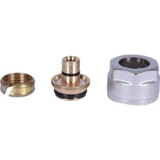 Фитинг компрессионный для труб PEX-AL-PEX 20х2,9х3/4 ЕК СТАБИЛ