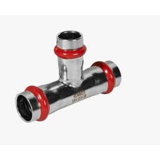 Тройник переходной ВПр, 18х15х18, из нержавеющей стали прессовой ROMMER