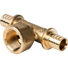 Тройник-переходник с внутренней резьбой Stout 20xRp 3/4"