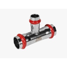 Тройник переходной ВПр, 22х15х22, из нержавеющей стали прессовой ROMMER