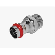 Переходник ВПр-НР, 22х1, из нержавеющей стали прессовой ROMMER