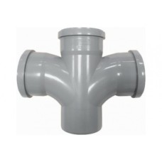 Крест 110х110х110 с плавным радиальным подключением  Ostendorf