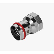 Переходник ВПр-ВР, 35х1 1/4, из нержавеющей стали прессовой ROMMER