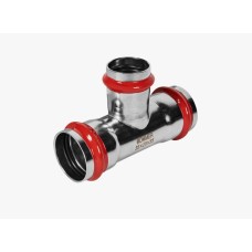 Тройник переходной ВПр, 35х28х35, из нержавеющей стали прессовой ROMMER