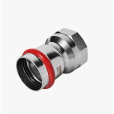 Переходник ВПр-ВР, 42х1 1/2, из нержавеющей стали прессовой ROMMER