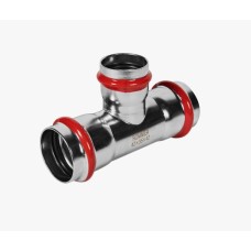 Тройник переходной ВПр, 42х35х42, из нержавеющей стали прессовой ROMMER