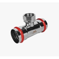 Тройник-переходник ВПр-ВР, 54х1 1/4, из нержавеющей стали прессовой ROMMER