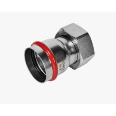 Переходник с накидной гайкой ВПр-ВР, 54х2, из нержавеющей стали ROMMER