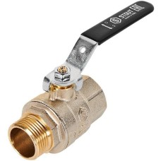 Кран Stout шаровый 1/2" ПМ ручка