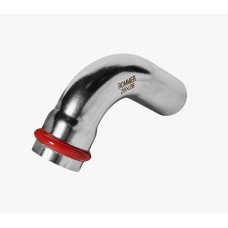 Угольник однораструбный 90° ВПр-НПр, 28, из нержавеющей стали прессовой ROMMER