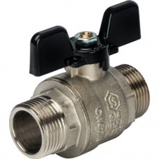 Кран Stout шаровый 3/4" ПП бабочка Кран Stout шаровый 3/4" ПП бабочка