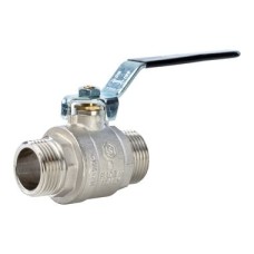 Кран Stout шаровый 1" ПП  ручка