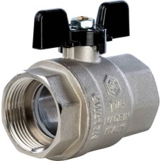 Кран Stout шаровый 1 1/4" ММ бабочка Кран Stout шаровый 1 1/4" ММ бабочка