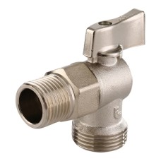 Кран шаровой угловой для стиральных и посудомоечных машин 1/2 х 3/4 ПП Itap