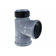 Тройник PP-H восстановитель раструба 110Х110Х87° Ostendorf