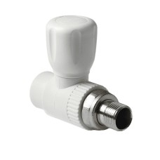 Кран для радиатора Pro Aqua d=20-1/2 PP-R ПРЯМОЙ
