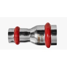Муфта переходная ВПр, 22х15, из нержавеющей стали прессовой ROMMER