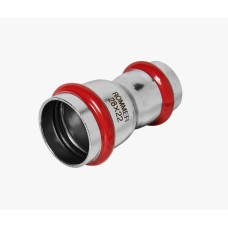 Муфта переходная ВПр, 28х22, из нержавеющей стали прессовой ROMMER