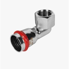 Угольник-переходник ВПр-ВР, 28х3/4, из нержавеющей стали прессовой ROMMER