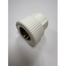 Муфта Pro Aqua d= 20-1/2 PP-R  ВР Белая